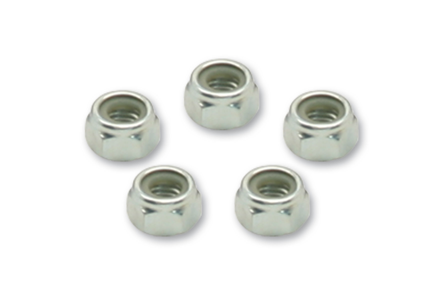 Malossi 5 M 10x1,5x12,3 self-locking (UNI 7473) nuts